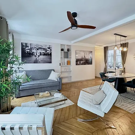 Elegant 2br 6p Steps From Champs Elysees Apartamento *